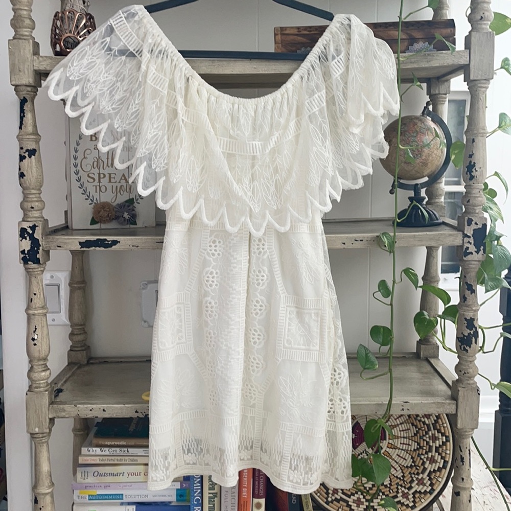 Jens pirate booty wilderness fiesta boho mini dress
